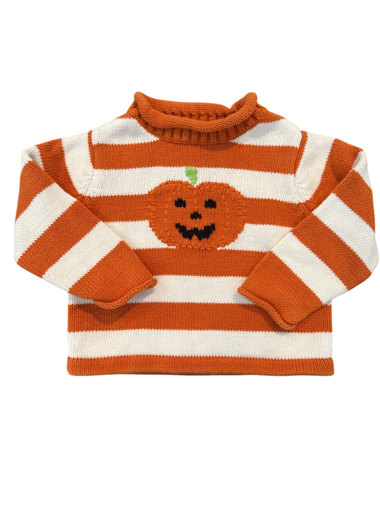 Pumpkin Sweater 24M EUC