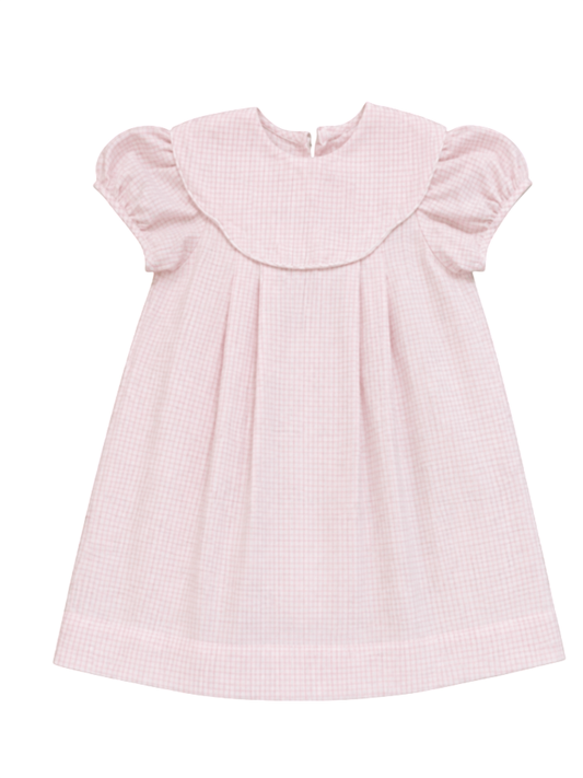 Remember Nguyen Pink Check Dress EUC 5