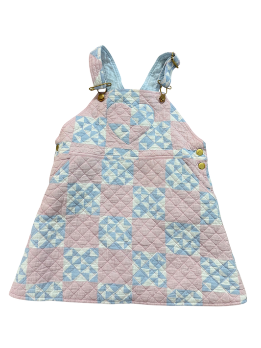 TBBC Patchwork Overalls EUC 7