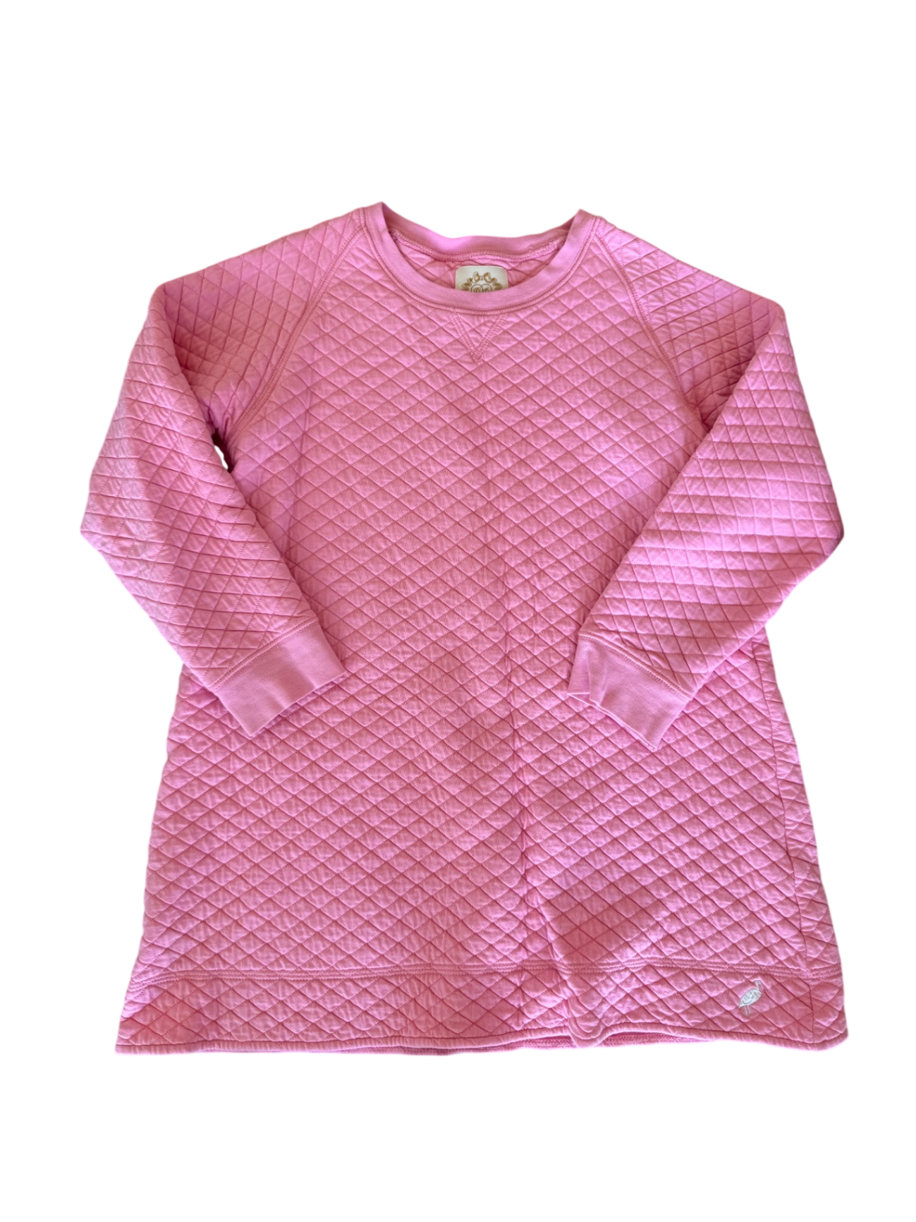 TBBC Pink Quilted Tunic EUC 7